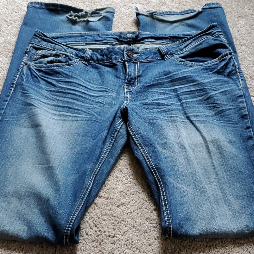 💚💚 royal blue 15x39 boot cut jeans